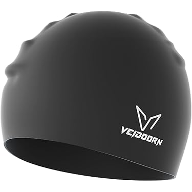 ✨新品✨　スイムキャップ　耳保護　大人用　ワインレッド L ロングヘアー Amazon | ロングヘア シリコン スイムキャップ ロングヘア